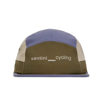 Santini Flat Trucker Cap-Cappucino