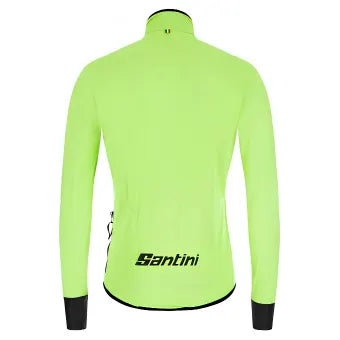 Santini Guard Nimbus Rain & Wind Jacket-Fluo Green