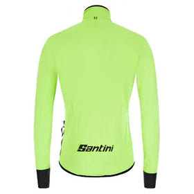 Santini Guard Nimbus Rain & Wind Jacket-Fluo Green