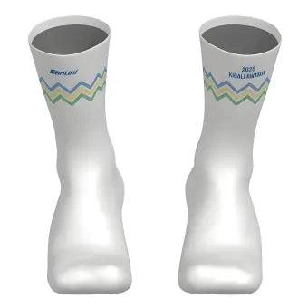 Santini UCI Road World Championships Kigali Cycling Socks-White
