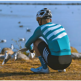 Skull Monton Friday Long Sleeve Jersey-Pine Green