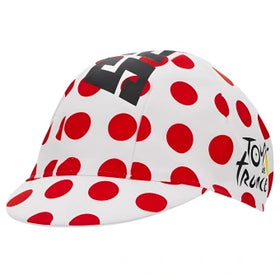 Santini Tour De France King Of The Mountains Leader Cap-Polka Dot