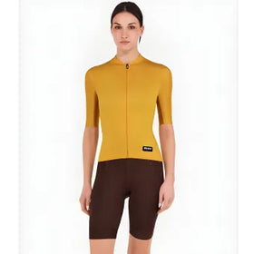 Santini Ready To Ride Unisex Jersey-Ochre