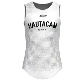 Santini Maillot Jaune Hautacam Baselayer-White