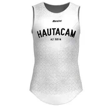 Santini Maillot Jaune Hautacam Baselayer-White