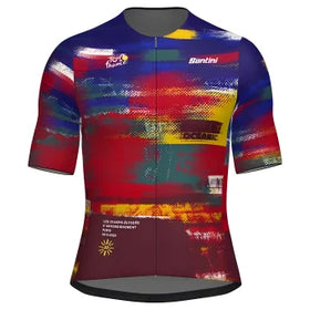 Santini Tour De France Arrivee Dash Unisex Jersey-Print