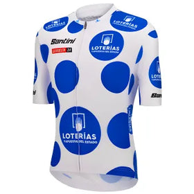Santini La Vuelta Official Best Climber Jersey-Blue