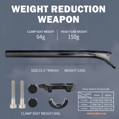 TOSEEK High Modulus Carbon bicycle Seatpost