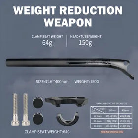 TOSEEK High Modulus Carbon bicycle Seatpost