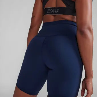 2XU WA6907b Form Stash Hi-Rise Bike Short-Midnight/Midnight-XS