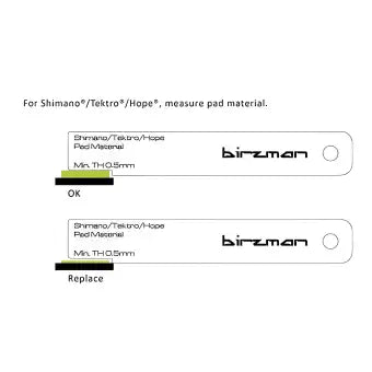 Birzman Brake Pad Wear Indicator