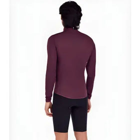 Santini Magic Unisex Packable Waterproof Jacket-Burgundy