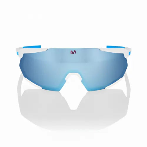 RACETRAP 3.0 - Movistar Team White - HiPER Blue Multilayer Mirror Lens