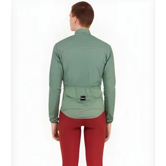 Santini Ready To Ride Unisex Wind Jacket-Sage Green