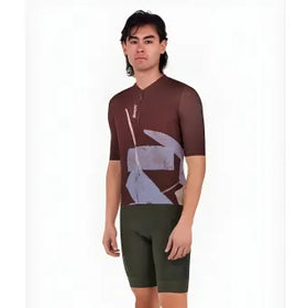 Santini Note Jersey-Chocolate