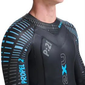 2XU P:2 Propel Wetsuit-Black/Aloha-L