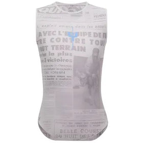 Santini Maillot Jaune Mount Ventoux Baselayer-Print