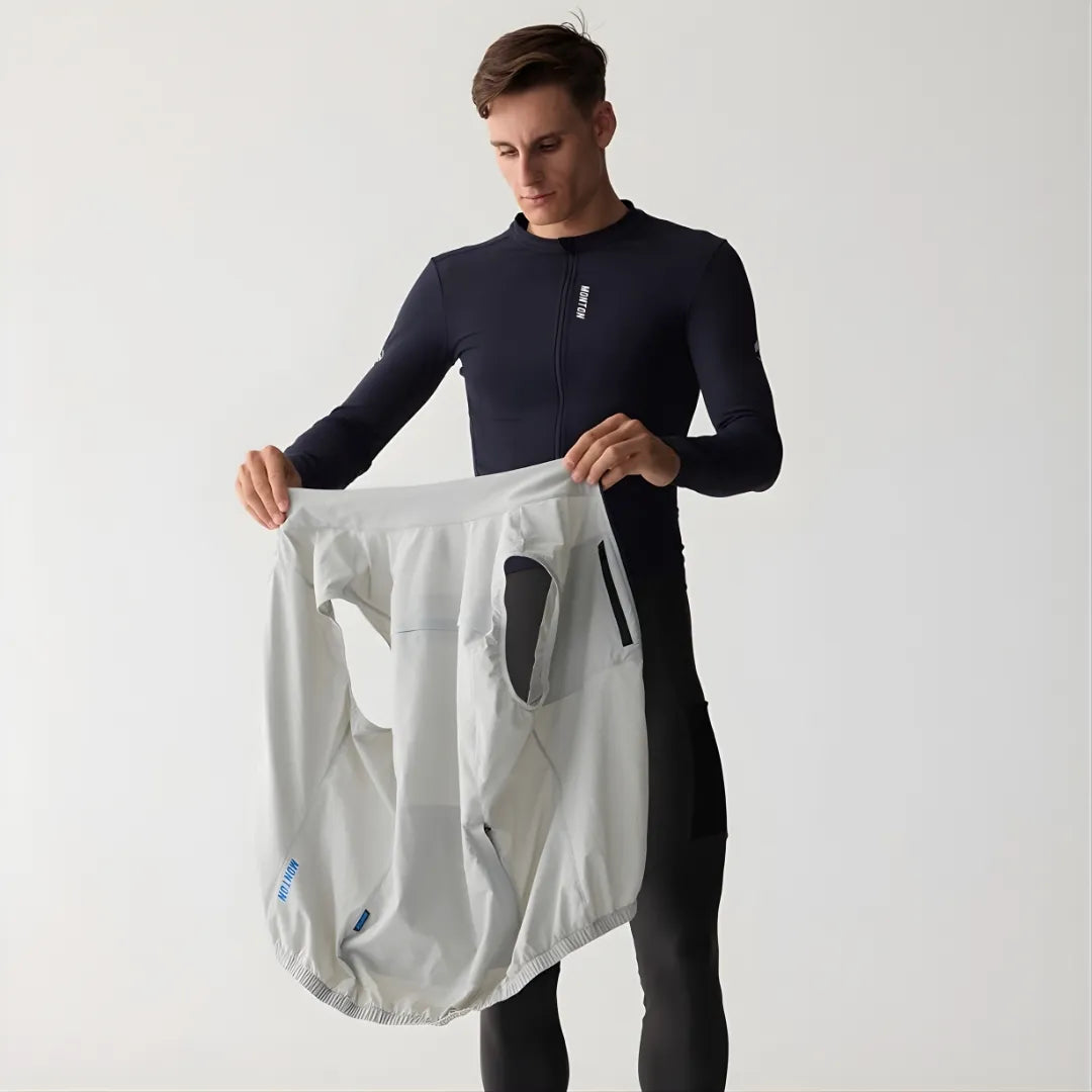 Monton Wind Hunter Windproof Vest-Grey