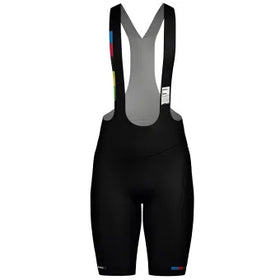 Santini UCI World Champion Mondo Bibshorts-Black