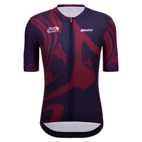 Santini Tour De France Bordeaux Jersey-Print