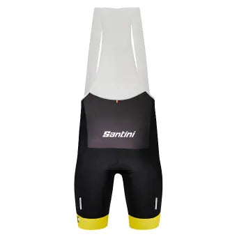Santini Tour De France GC Leader Pro Bibshorts-Black/Yellow