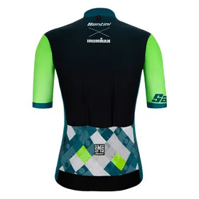 Santini Ironman VIS Jersey-Fluo Green