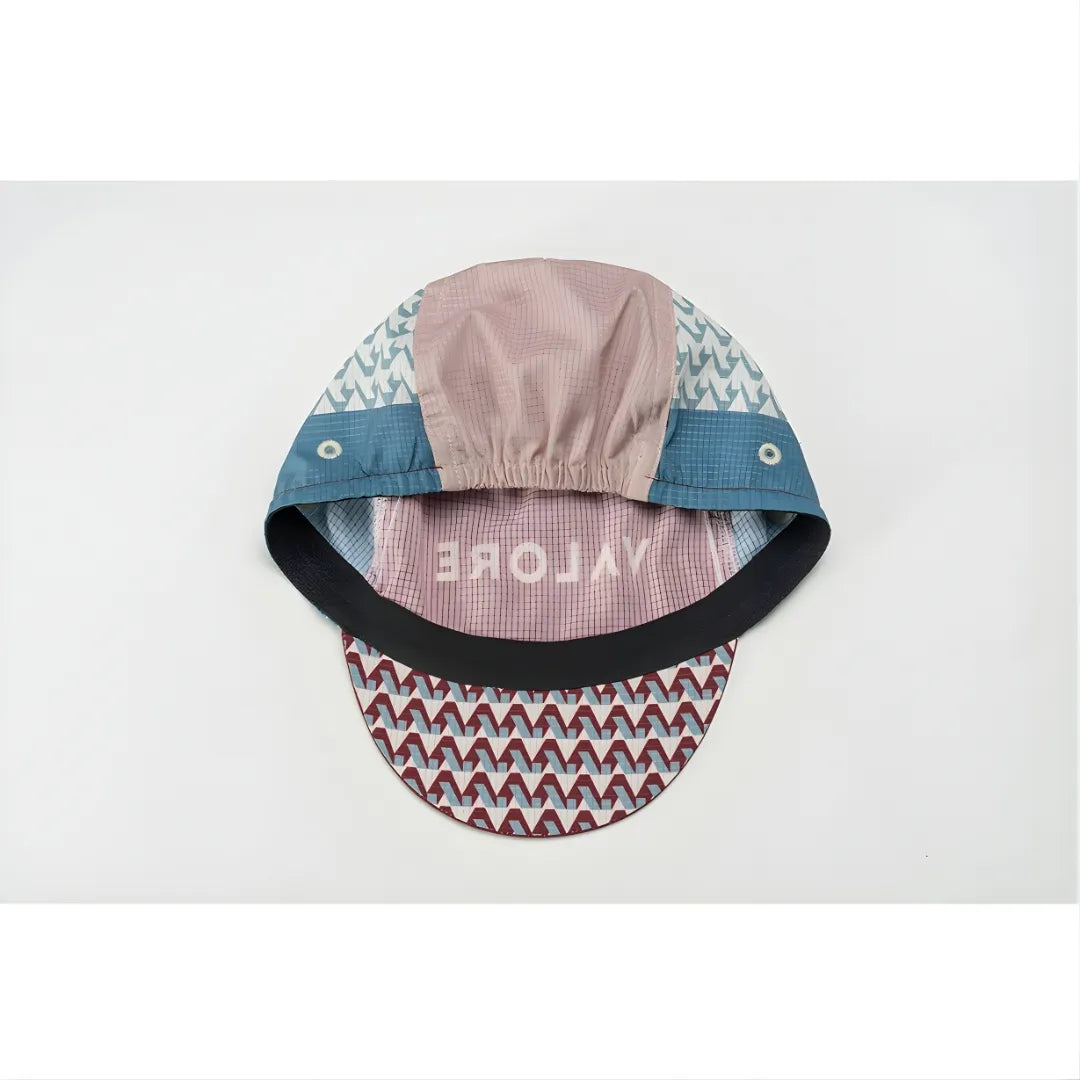 Valore V-Motiva Cycling Cap-Red/Sky