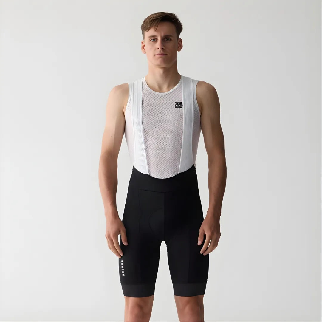 Monton Lifestyle Spdwind Bibshorts-Black