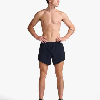 2XU MR6951b Light Speed Stash 5 inch Short-Black/Black Reflective-S