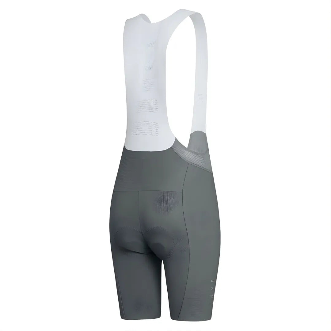 Skull Monton Minima Pro Bibshorts-Slate Grey