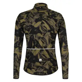 Santini Nebula Gravel Wind Jacket-Military Green