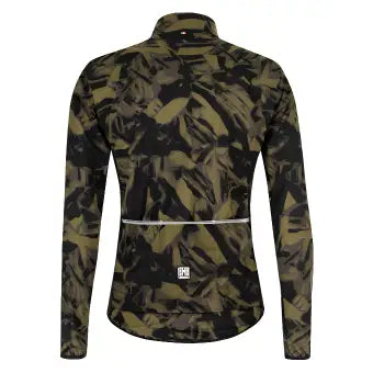 Santini Nebula Gravel Wind Jacket-Military Green