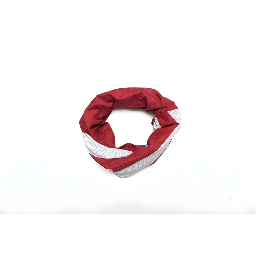 Skull Monton Wednesday Bandana-Brick Red