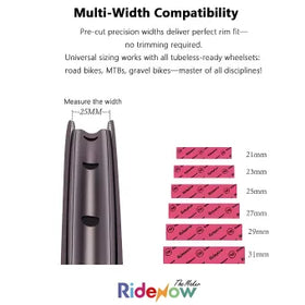 RideNow Tubeless Rim Tape (27mmx10mtr)