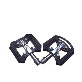 Wellgo C-306 CNC Aluminium Flat Pedal-Black/Silver