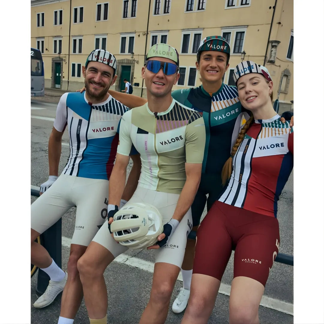 Valore Linea Arte Cycling Cap-Deep Blue