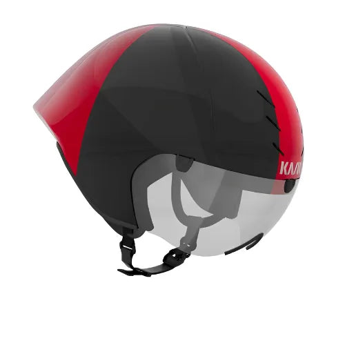 Kask Mistral Aero Road Cycling Helmet (Black Red)