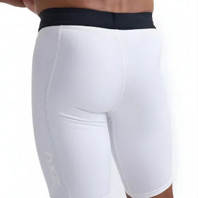 2XU MA7198B Base Layer Compression Shorts-White/White-XS