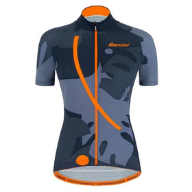 Santini Wmn Giada Maui Jersey-Nautica Blue