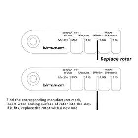 Birzman Rotor Wear Indicator