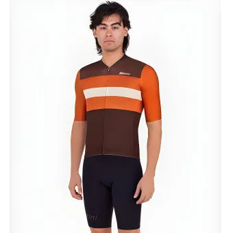 Santini Bengal Unisex Jersey-Rust