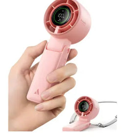 Aecooly Versatile Handheld Fan Halo 02-Pink