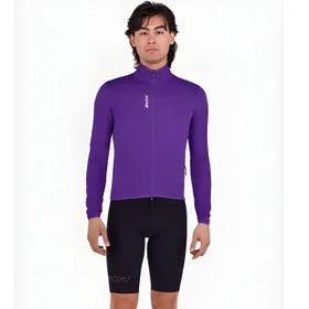 Santini Magic Unisex Packable Waterproof Jacket-Purple