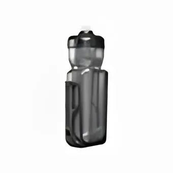 Cannondale Gripper Aero/ReGrip Aero Bottle w/ Cage (Black/Grey)
