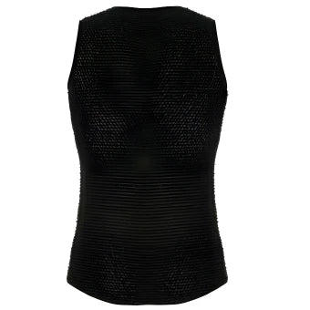 Santini Alpha Winter Unisex Baselayer (Sleeveless)-Black