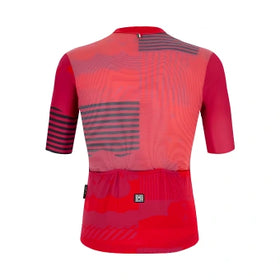 Santini Delta Optic Jersey-Red