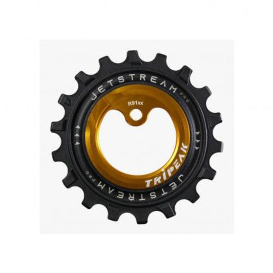 Tripeak Oversize Pulley Kit 12/18T Ceramic Bearing (Shimano DuraAce91 11-Spd)-Gold