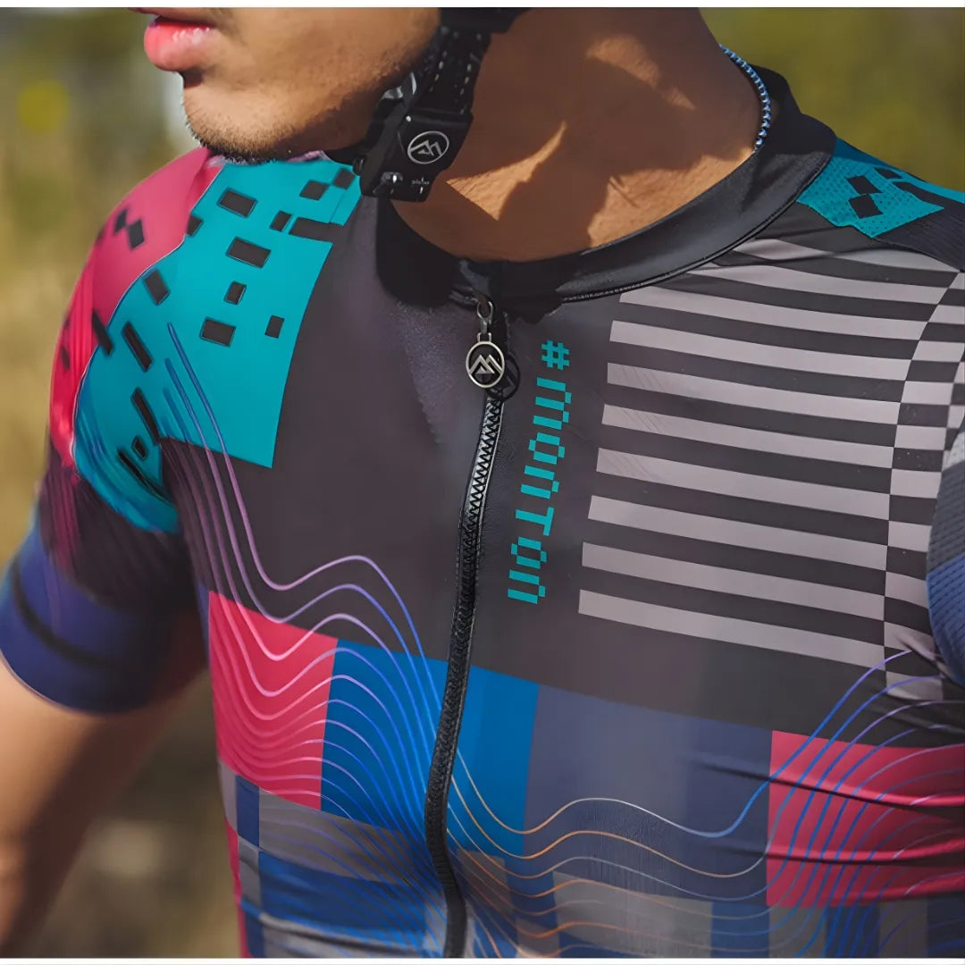 Monton Urban+ Vaporwave Jersey-Black