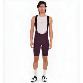 Santini Unico Edge Bibshorts-Burgundy