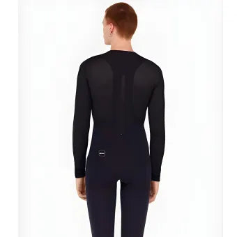 Santini Dry Winter Unisex Baselayer (Full Sleeves)-Black